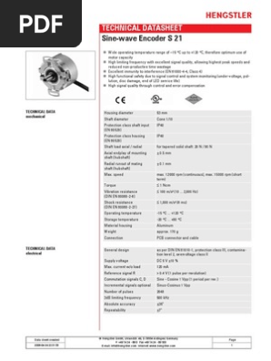Datasheet S21 En Electrical Engineering Electromagnetism