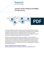 Global Silver Nanoparticles Market Will Reach $2.54 Billion by 2022: Grand View Research, Inc