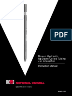 Bowen Hydraulic Up/Down Coiled Tubing Jar Intensifier: Instruction Manual