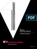 Bowen External Cutters: Instruction Manual