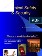 Chemical Safety and Security