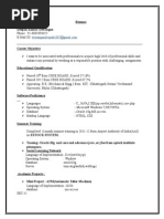 Bharti Resume