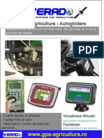 Autoghidare GPS Agricultura