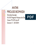 Pengatar Pirolisis Biomassa PDF