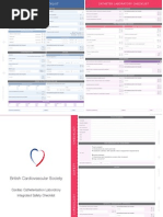 Pre Cath Lab Checklist and Protocols | PDF