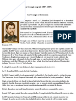 Biografie Ion Creanga