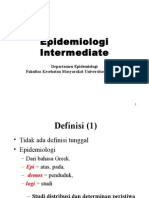 SESI 1 - Pengantar Epidemiologi