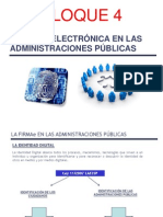Firmae Bloque 4 Firma Electrónica Adm.pública