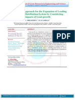 SLPSO Based Approach for the Expansion of Loading Capacity of Distribution System by Considering Impacts of Load growth