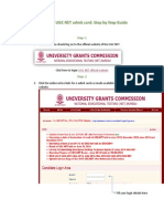UGC NET Admit Card Download