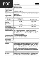 DPI Anchor Spray Paint Safety Data Sheet | PDF | Toxicity | Personal ...