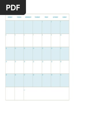 Monthly Planner