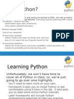 Introduction to Phython Programming