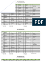 Jadwal Semester Genap 2010