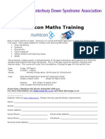 Numicon Maths Training