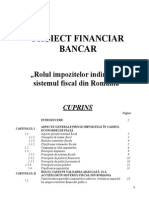 Rolul Impozitelor Indirecte in Sistemul Fiscal Din Romania
