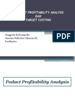 Product Profitability Analysis Dan Target Costing