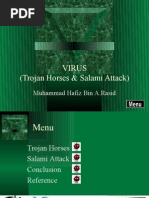 virus trojan horse salami attack presentation Trojan horse and salami attack |authorstream.