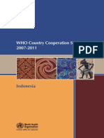 WHO Country Cooperation Strategy 2007-2011: Indonesia