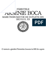 O Sinteza a Gandirii Pr. Arsenie Boca in 800 Capete