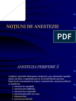 notiuni anestezie