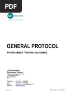 LGC Standards Proficiency Testing - General Protocol