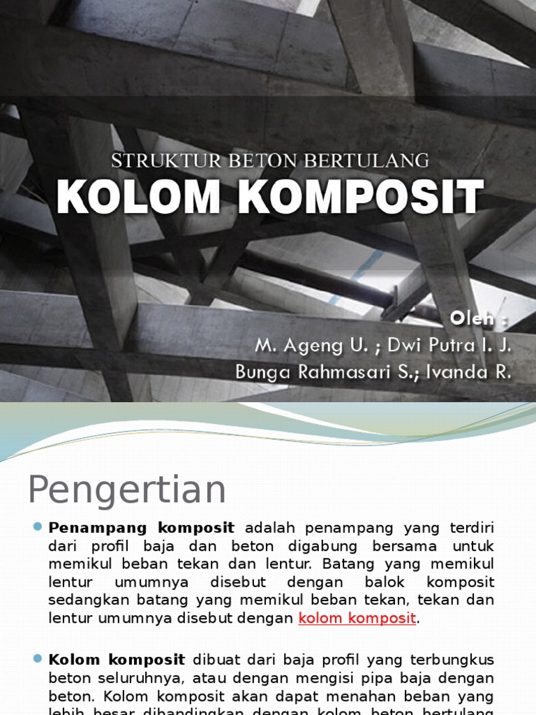Kolom Komposit | PDF