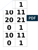 Number Grid 1-100