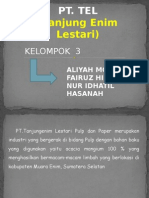 PT. TEL Pulp dan Paper Proses Produksi