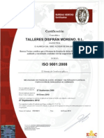 Certificado Iso 9001 2008