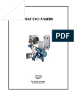 Heat Exchangers Design Notes