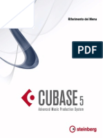 Riferimento Dei Menu ITA Cubase 5