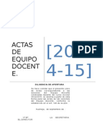 Ejemplo de Acta 14-15