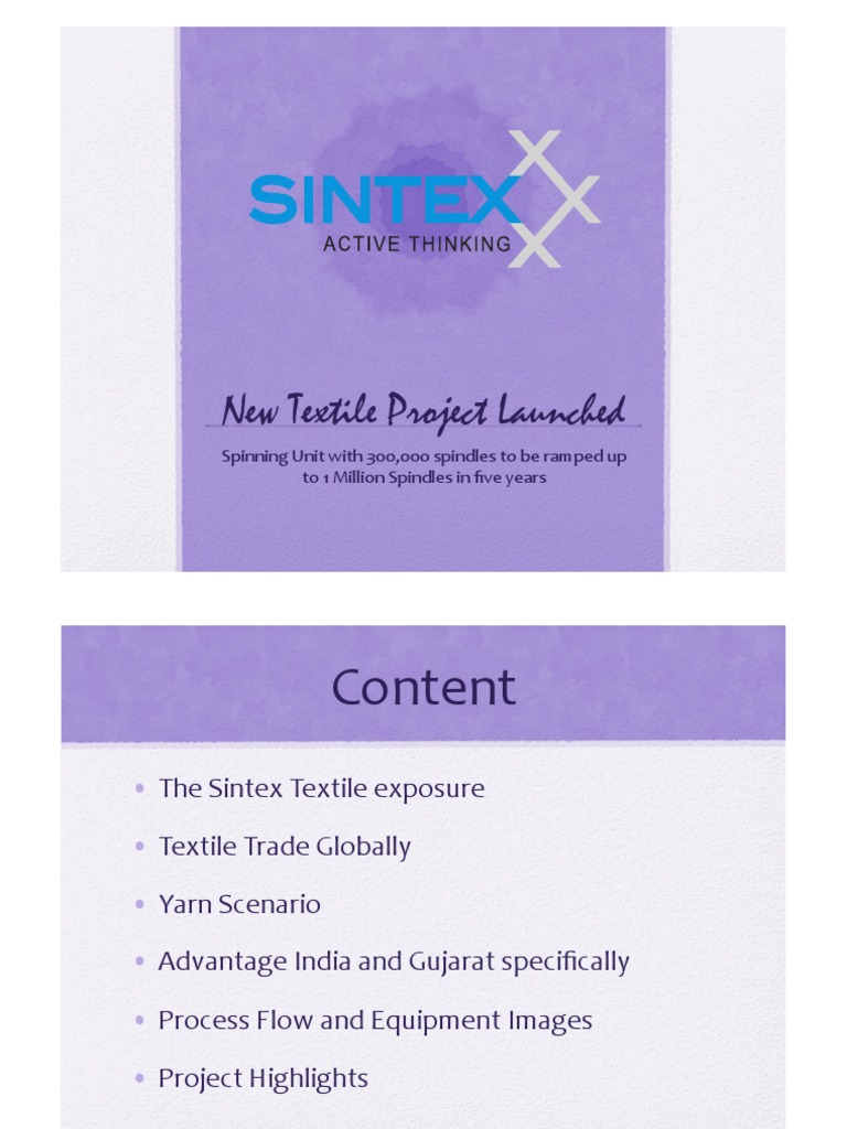 Spinning Project PDF Cotton Spinning (Textiles)