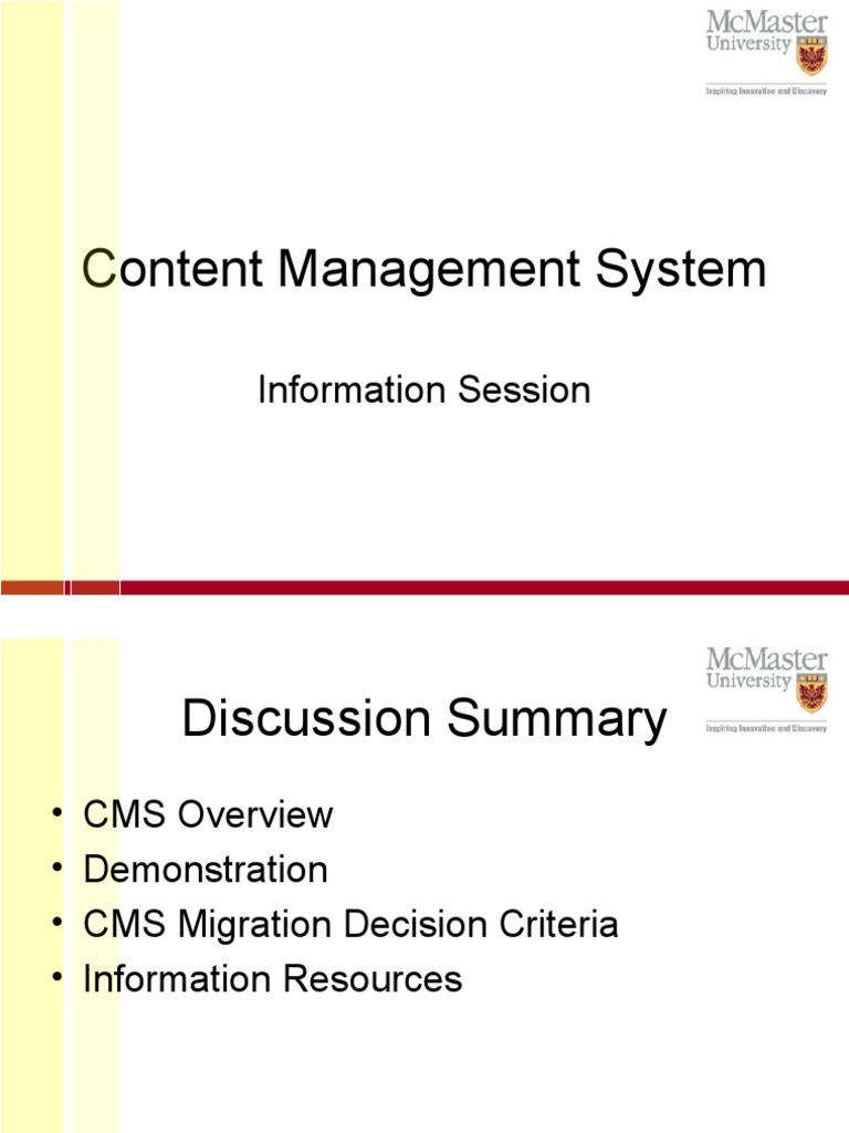 Content Management System | PDF | Web Page | World Wide Web
