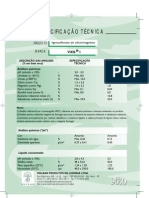 Data Sheet Lignosulfonato PDF