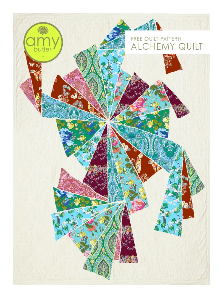 ALCHEMY Quilt Pattern PDF Quilting Seam (Sewing)