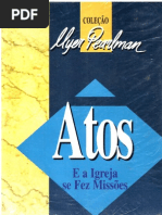 Atos- E a Igreja Se Fez Missões- Myer Pearlman - CPAD