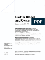 Rudder Blades and Centerboards 000 448