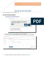 Notas de La Herramienta Calculadora Algebra Relacional