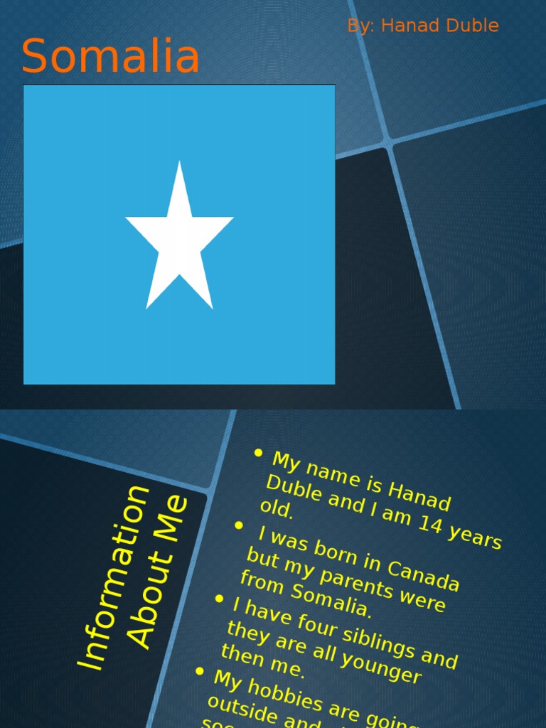 Overview of Somalia by Hanad Duble | PDF