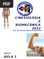 Cinesiologia e Biomecânica Aula 1