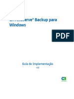 Guia de implantação do ARCServe Backup 