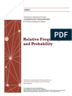 Relative Frequency and Probability