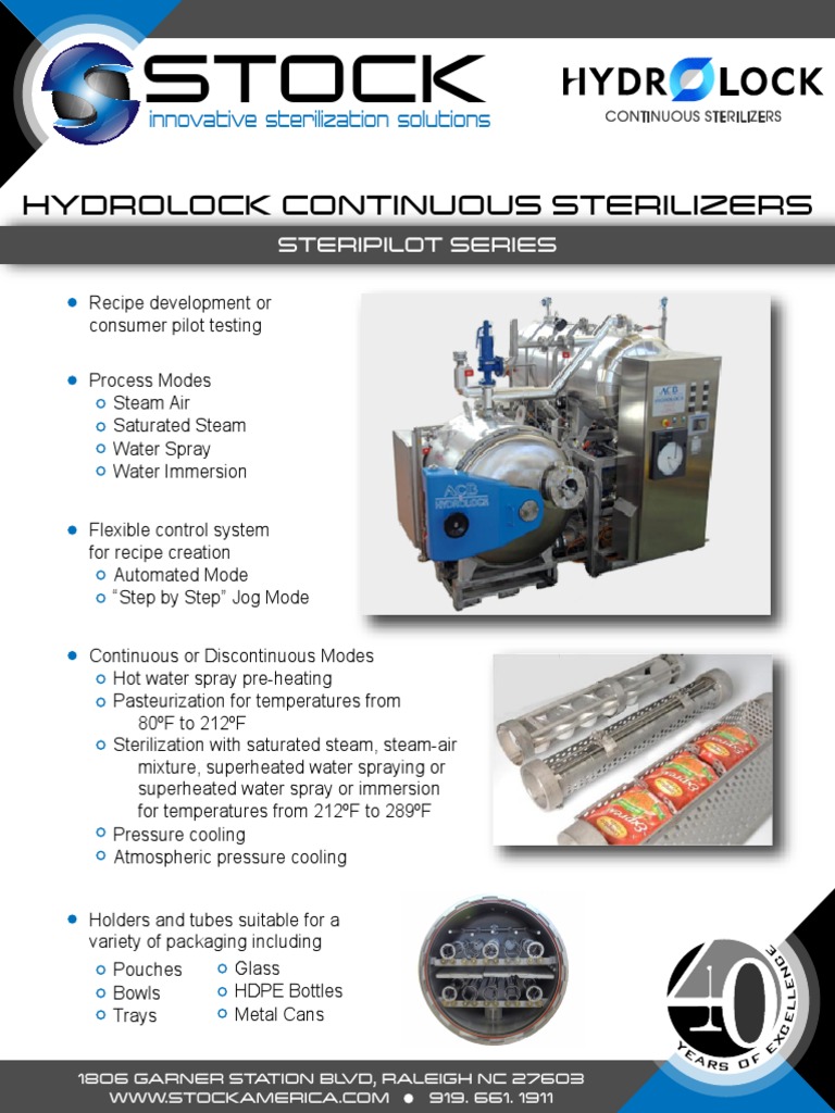 Hydrolock Pilot Systems | PDF | Cooking, Food & Wine | Technology ...