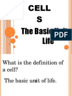 CELL S The Basic Unit o Life