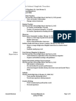 Bussman Resume Template