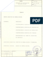 Norma 155-88 Herrajes de Distribución. Racionalización Para Aisladores.