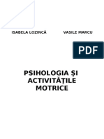 Psihologia Şi Activităţile Motrice