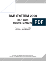 b&r2003 Manual